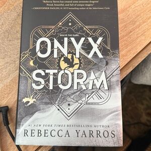 Onyx Storm Hardcover Book